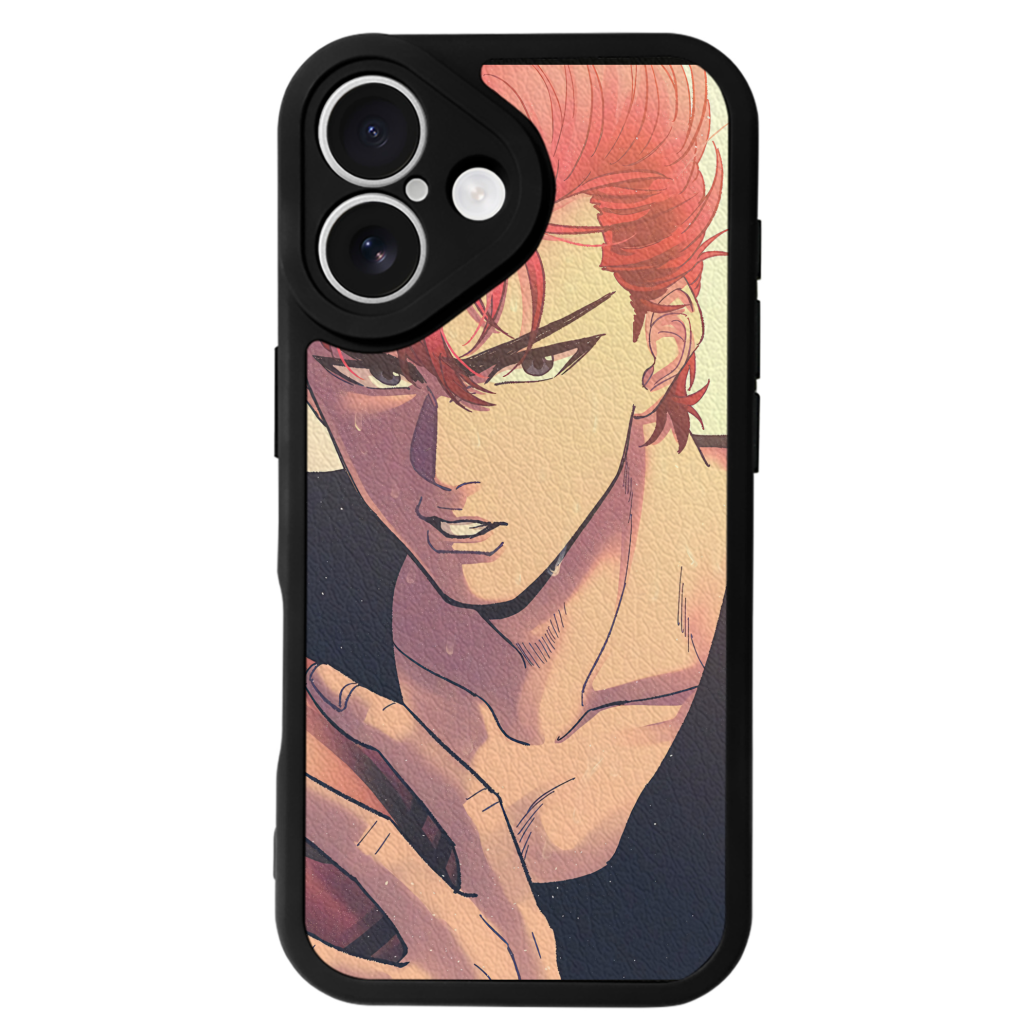 （画像用） SLAM DUNK／スラムダンク 【iPhone 16シリーズ対応】シリコンスマホケース（レザー調） 材質：シリコン